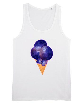 Space ice cream White