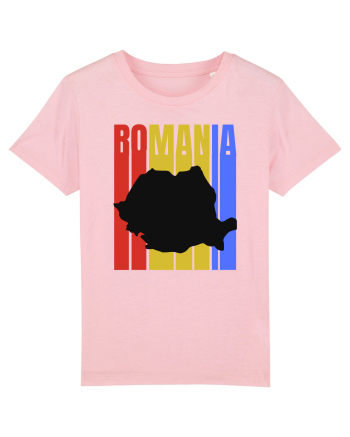 Romania tricolor in stil retro Cotton Pink