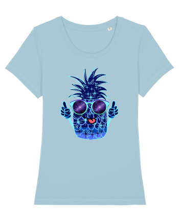 Ananas Spatial Sky Blue