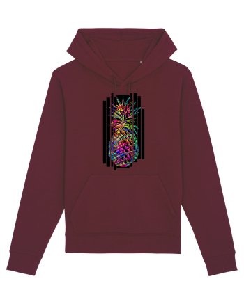 Ananas abstract Burgundy