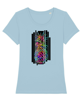 Ananas abstract Sky Blue