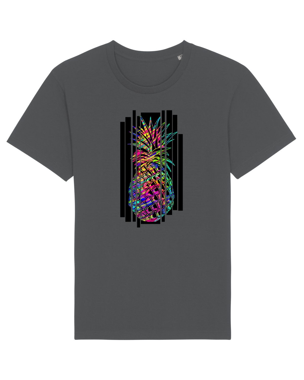 Tricou mânecă scurtă Unisex Rocker Anthracite