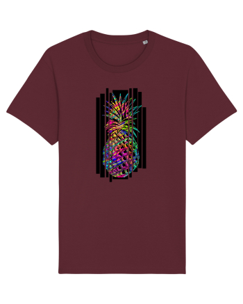 Ananas abstract Burgundy