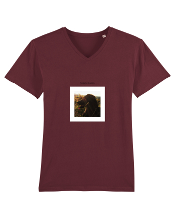 Happy Puppy Frame Burgundy