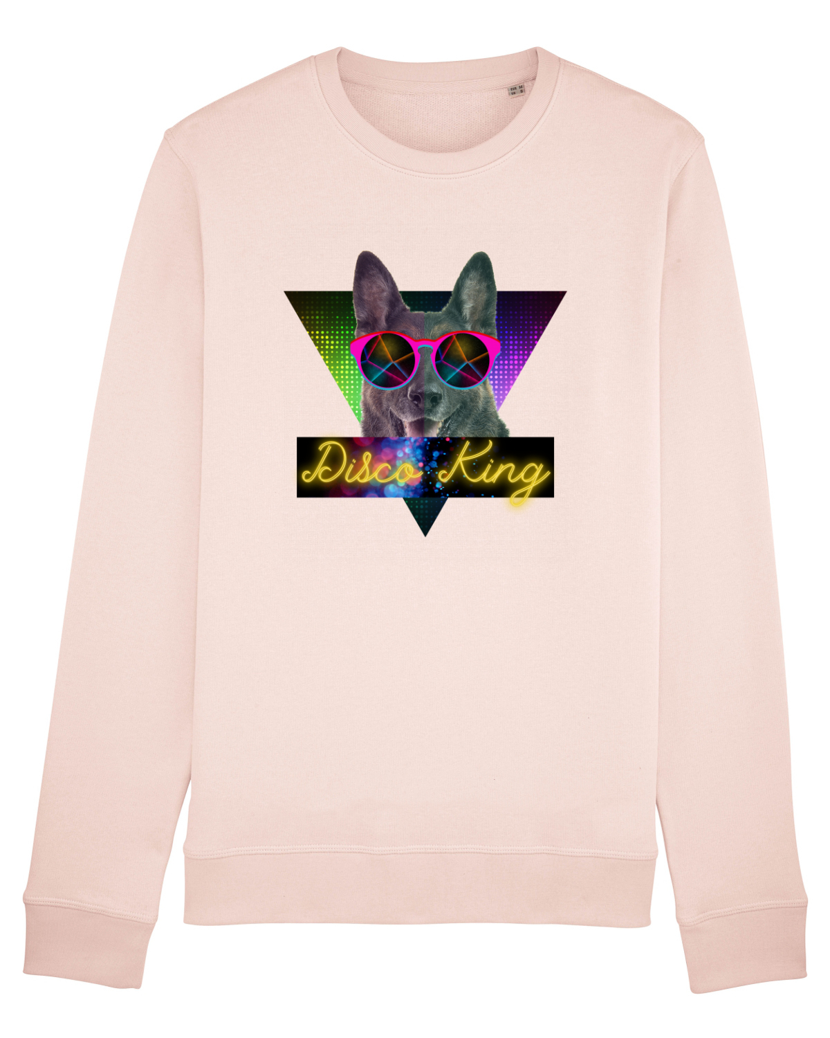 Bluză mânecă lungă Unisex Rise Candy Pink