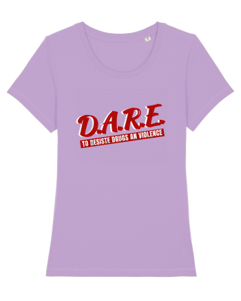 D.A.R.E Tricou retro  Lavender Dawn