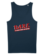 D.A.R.E Tricou retro  Maiou Bărbat Runs