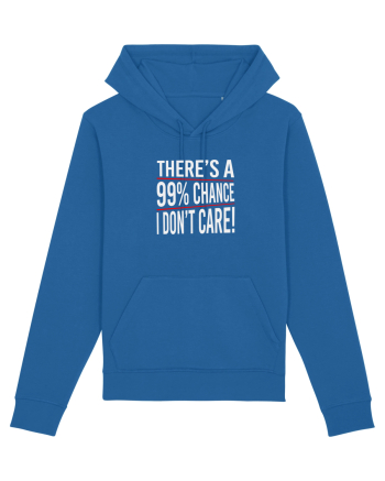 I don't care Royal Blue