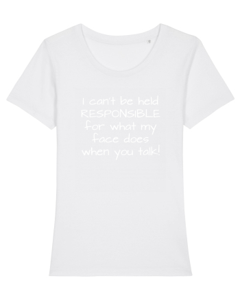 Can't be held responsible White