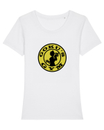 Goku's Gym Tricou mânecă scurtă guler larg fitted Damă Expresser
