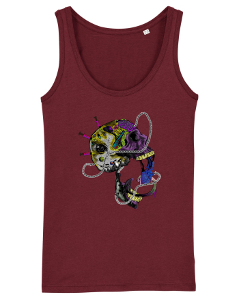 Skull Burgundy