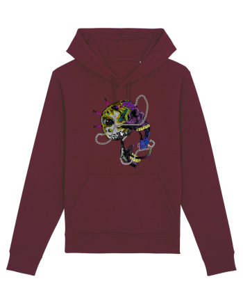 Skull Burgundy