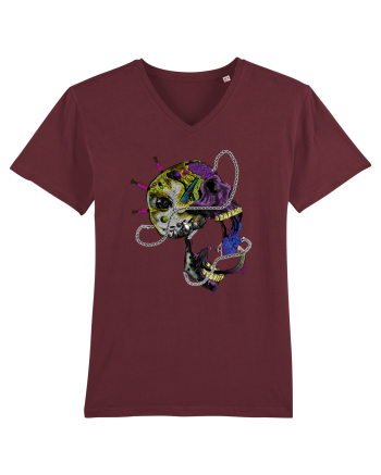 Skull Burgundy