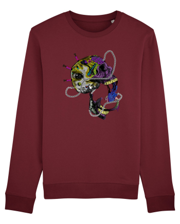 Skull Burgundy