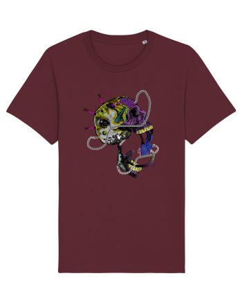 Skull Burgundy