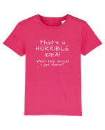 Horrible Idea Tricou mânecă scurtă  Copii Mini Creator
