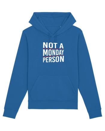 Not a monday person. Royal Blue