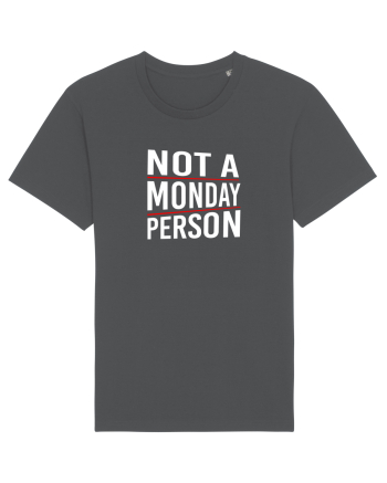 Not a monday person. Anthracite