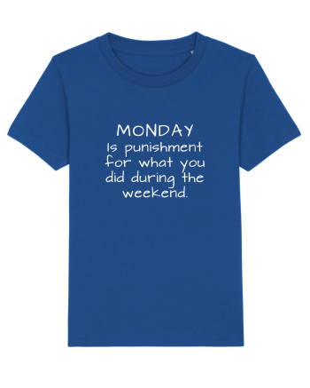 Monday punishment Majorelle Blue