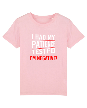 Patience Negative Cotton Pink