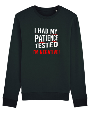 Patience Negative Black