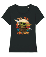 Pew Pew Madafakas Tricou mânecă scurtă guler larg fitted Damă Expresser
