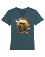 Pew Pew Madafakas Tricou mânecă scurtă guler V Bărbat Presenter