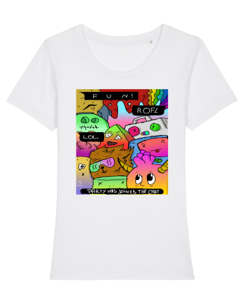 Party Chat White
