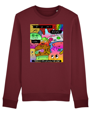 Party Chat Burgundy