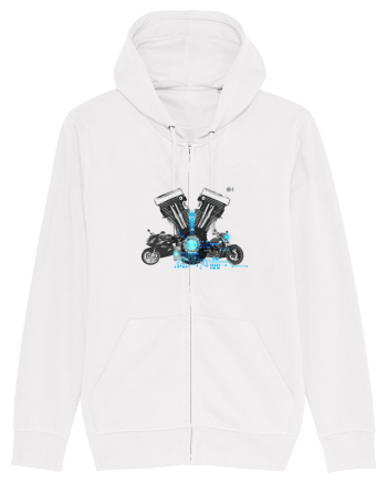 Motorcycle tech White