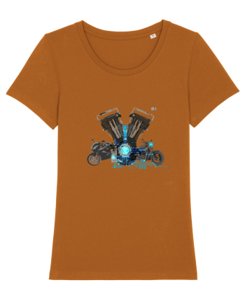 Motorcycle tech Roasted Orange
