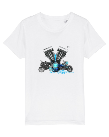 Motorcycle tech White
