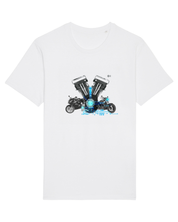 Motorcycle tech White