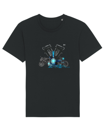 Motorcycle tech Black