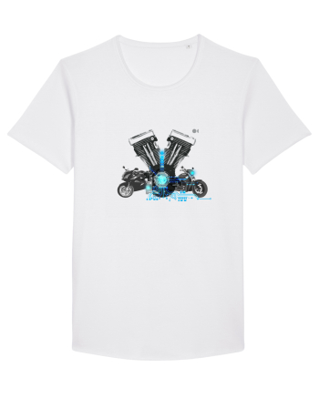 Motorcycle tech White