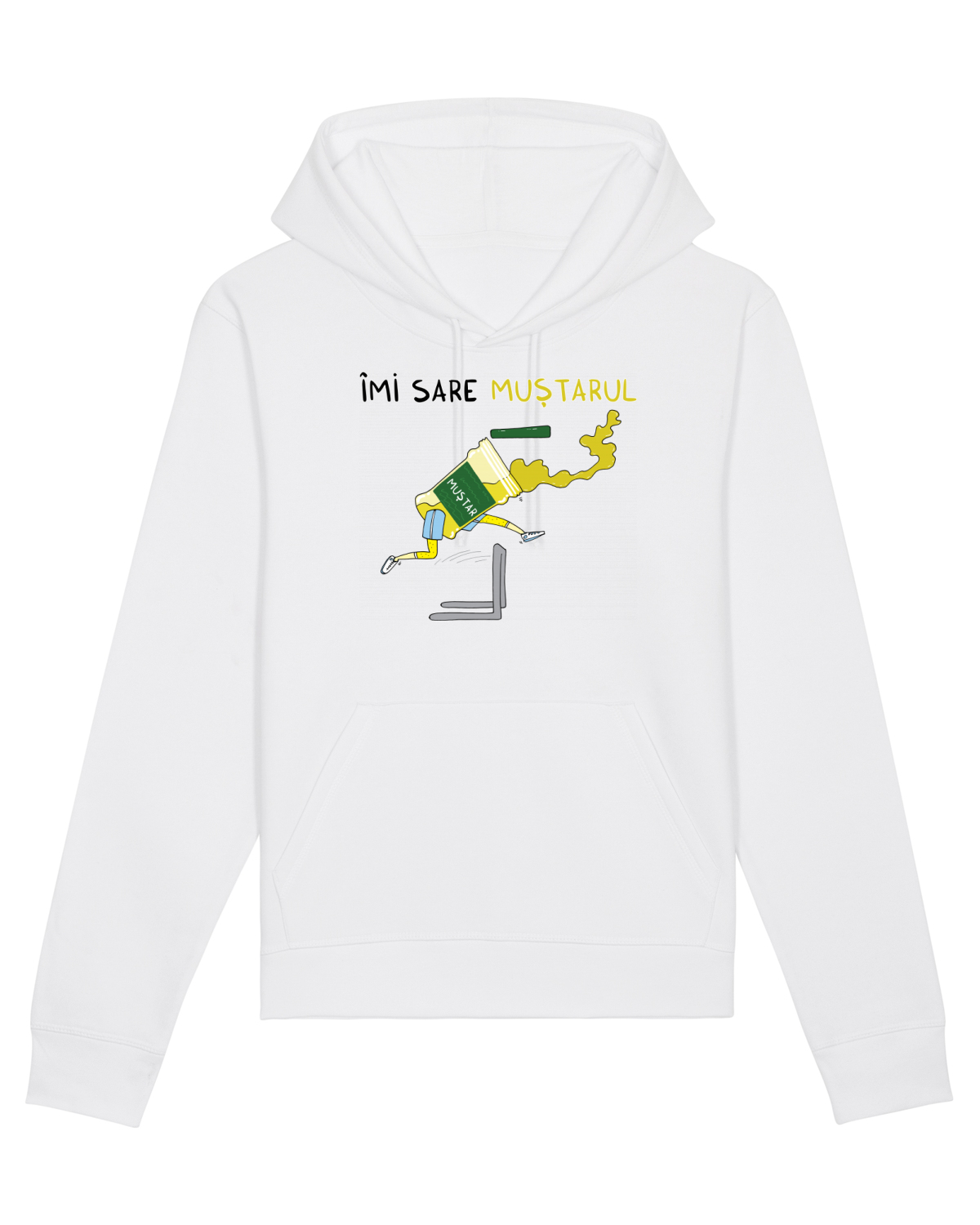 Hanorac Unisex Drummer White