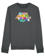 Meow-mania Bluză mânecă lungă Unisex Rise