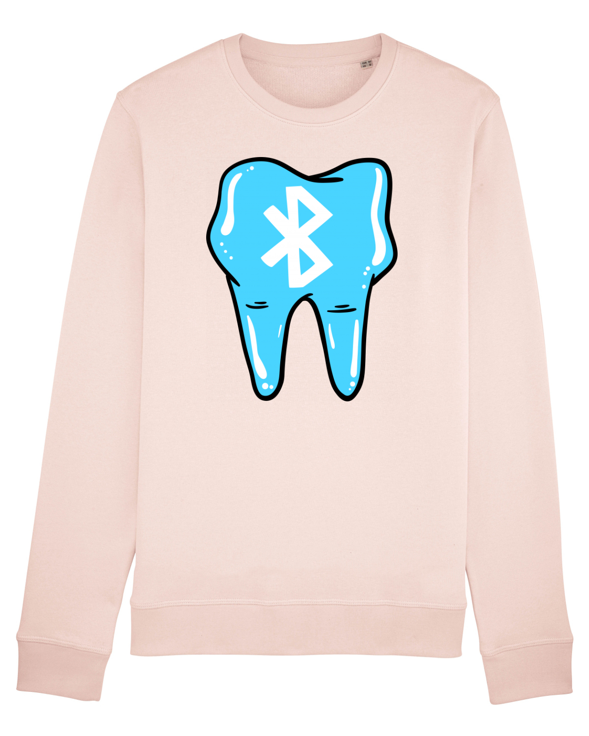 Bluză mânecă lungă Unisex Rise Candy Pink