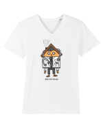 Doctor House Tricou mânecă scurtă guler V Bărbat Presenter