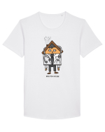 Doctor House Tricou mânecă scurtă guler larg Bărbat Skater