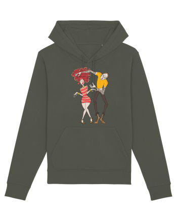Girl and Boy Dancing Khaki