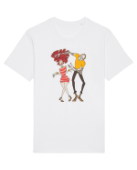 Girl and Boy Dancing Tricou mânecă scurtă Unisex Rocker