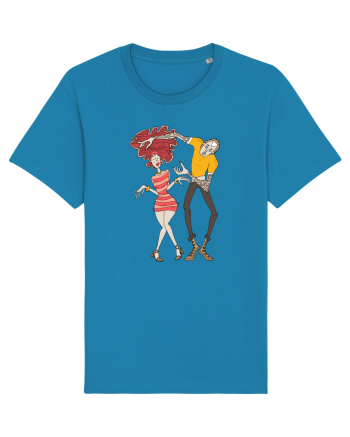 Girl and Boy Dancing Azur