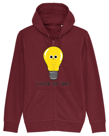 I Have no Idea Burgundy