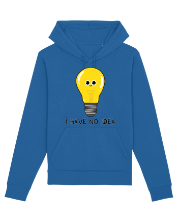 I Have no Idea Royal Blue
