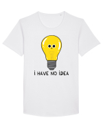 I Have no Idea Tricou mânecă scurtă guler larg Bărbat Skater