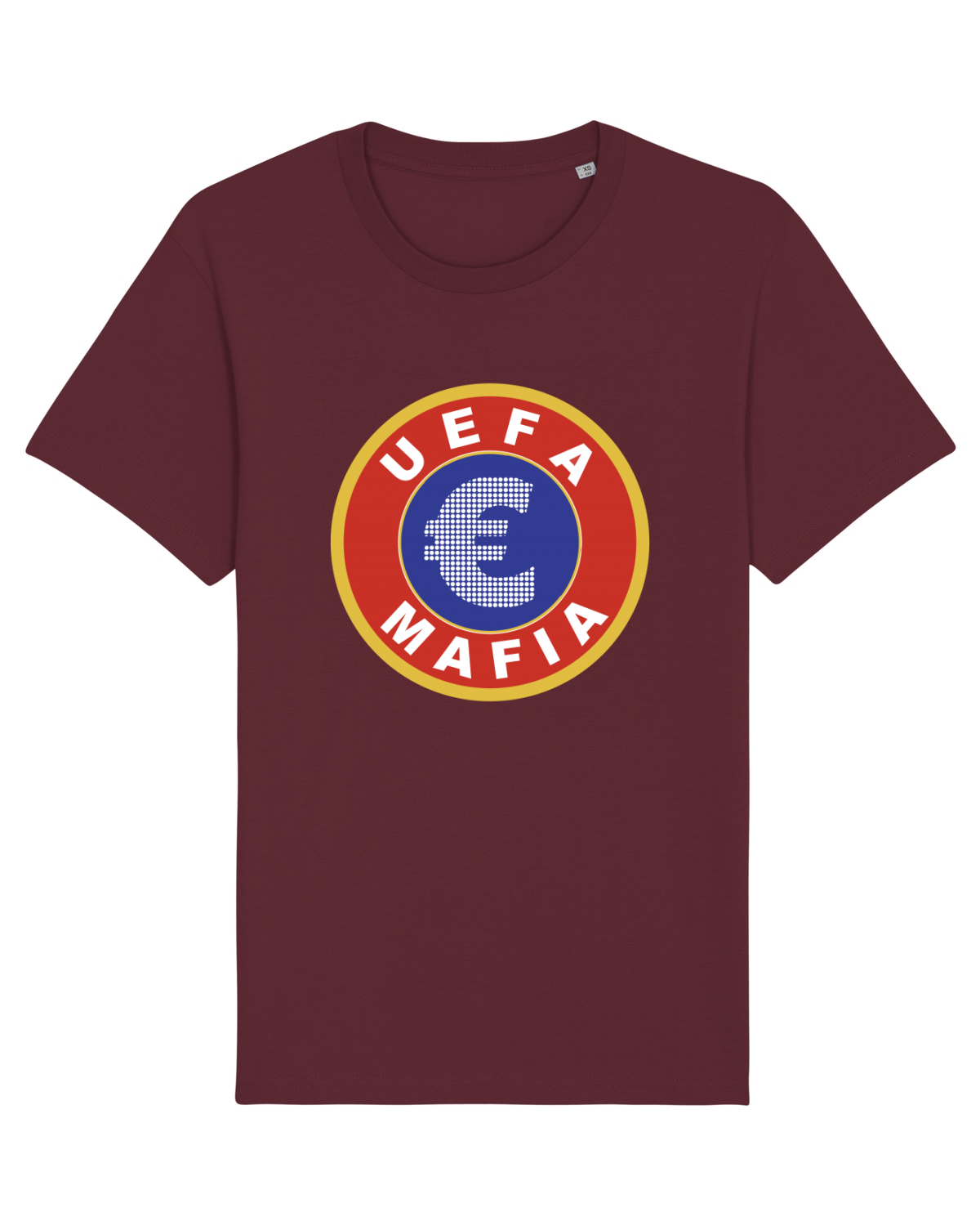 Tricou mânecă scurtă Unisex Rocker Burgundy