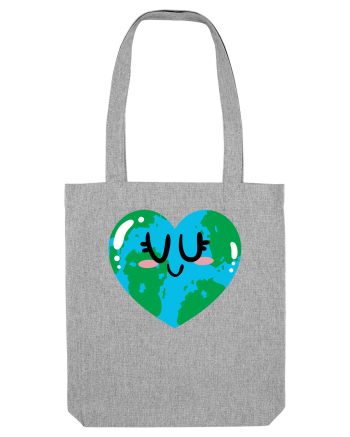 I Love Earth Heather Grey
