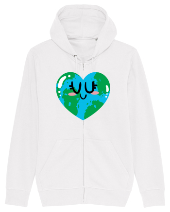 I Love Earth White