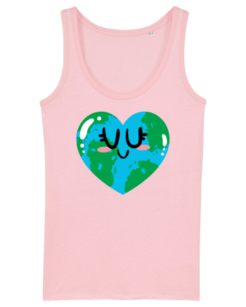 I Love Earth Cotton Pink